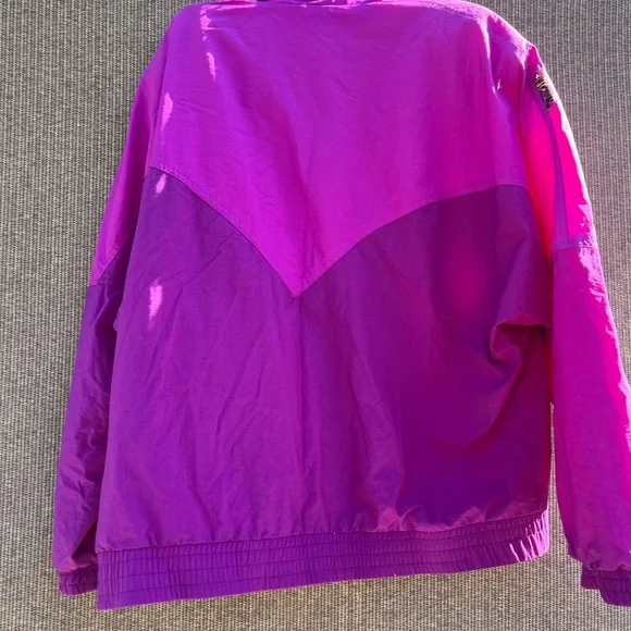 Vintage HEAD 90s Purple Pink Native Aztec Jacket Women's Size Medium